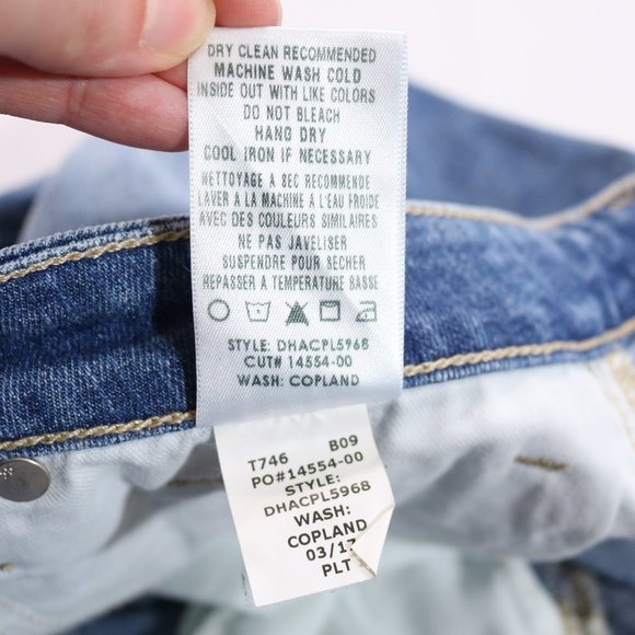 Joe's Jeans Skinny Ankle Distressed Raw Hems - Picture 7 of 8